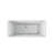 Tara 59.5'' x 29'' Soaking Acrylic Bathtub-49486503