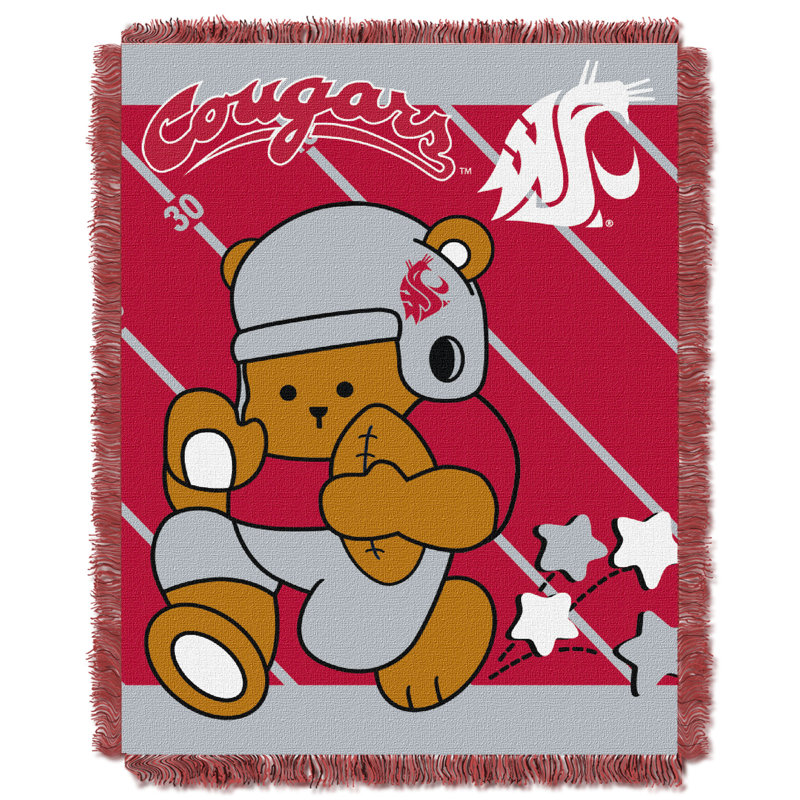 Jeté de bébé de l'état de washington Collegiate