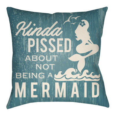 Coussin intérieur / extérieur Litchfield Mermaid Mermaid