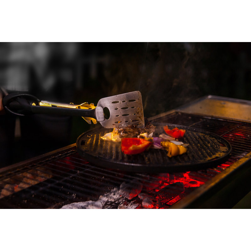Jokari Stainless Steel 6-in-1 BBQ Grill Tool Set with LED Light