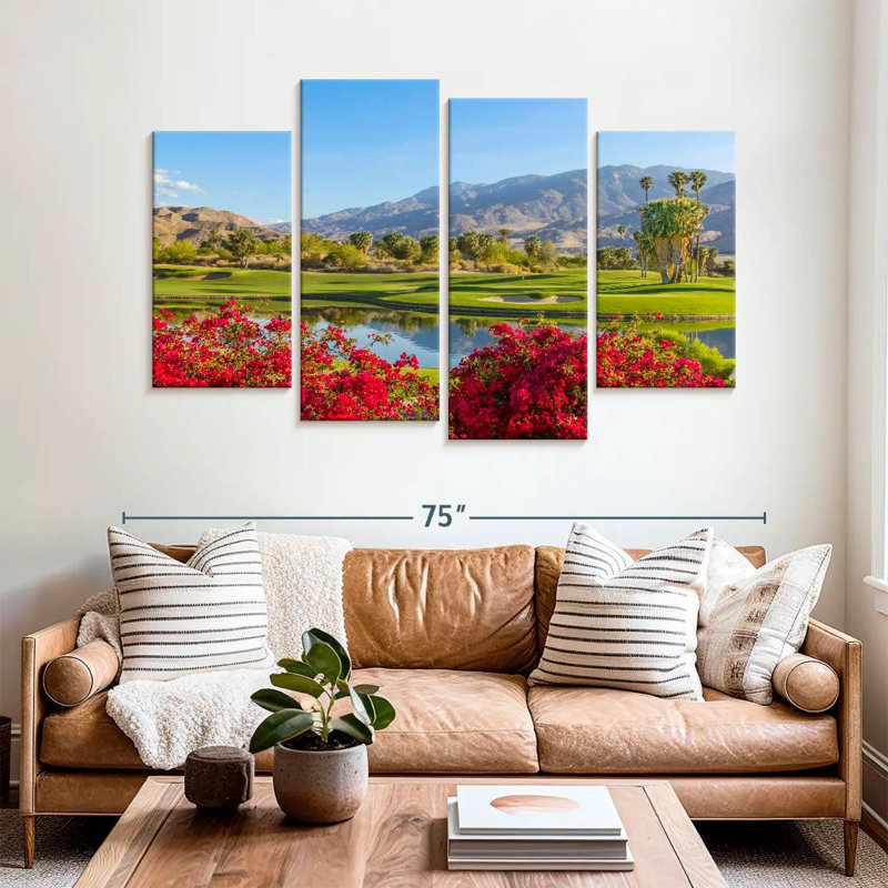 Alvord Palm Springs Serenity, H 42 po x l 68 po