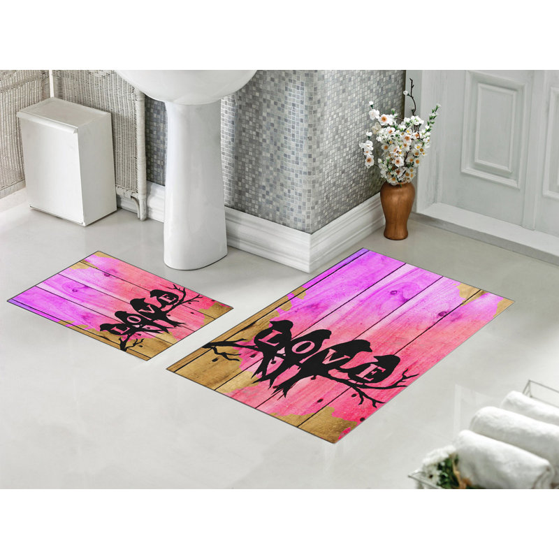 Ensemble de tapis de bain 2 pièces Dinuca