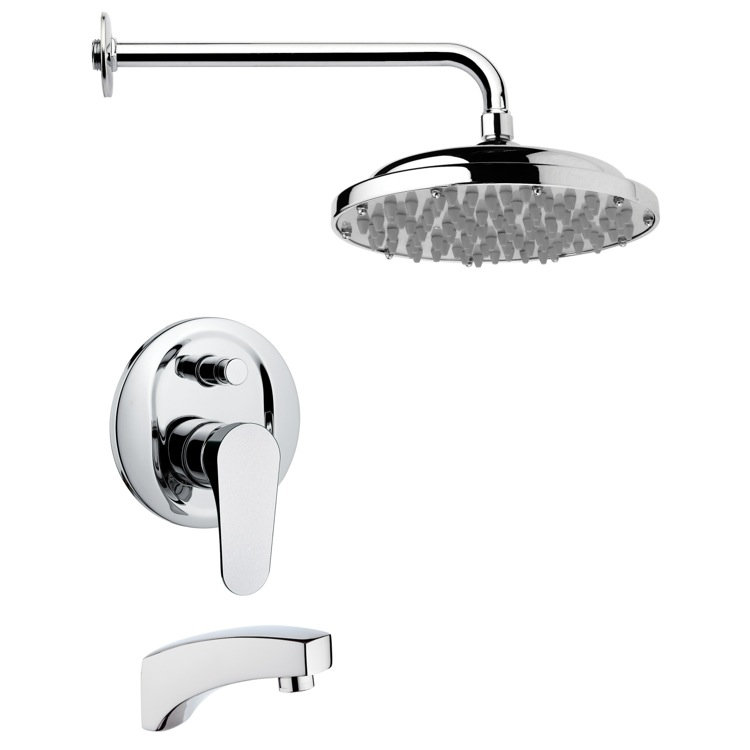 Robinet de baignoire et douche à pression équilibrée Peleo