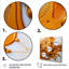 Jaune et blanc liquide, charme liquide - encre liquide, art mural abstrait-418281700-418281704