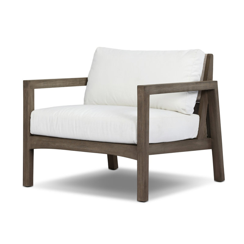 Nilson Outdoor Teak Lounge Chair