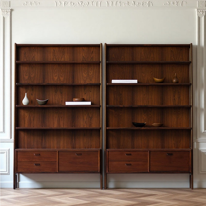 Classic retro style bookcase