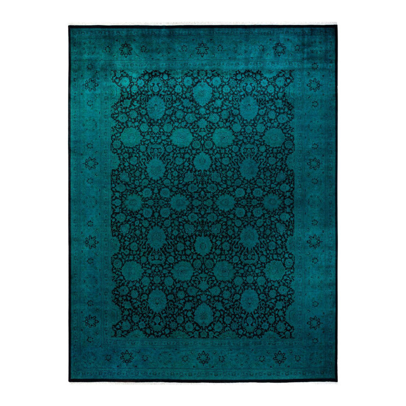 Dizi One-of-a-Kind 9' 2" X 12' 1" Hand Knotted Area Rug