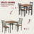 Premwati 2 - Person Four Leg Dining Set