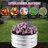 3-Pack Metal Raised Garden Beds 2x2x1ft, Galvanized Round Planter Boxes with Open Bottom for Vegetables, Silver