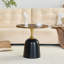 Table d'appoint circulaire avec base en métal-1556831720