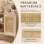 Allory Wicker/Rattan Rectangle Accent Cabinet