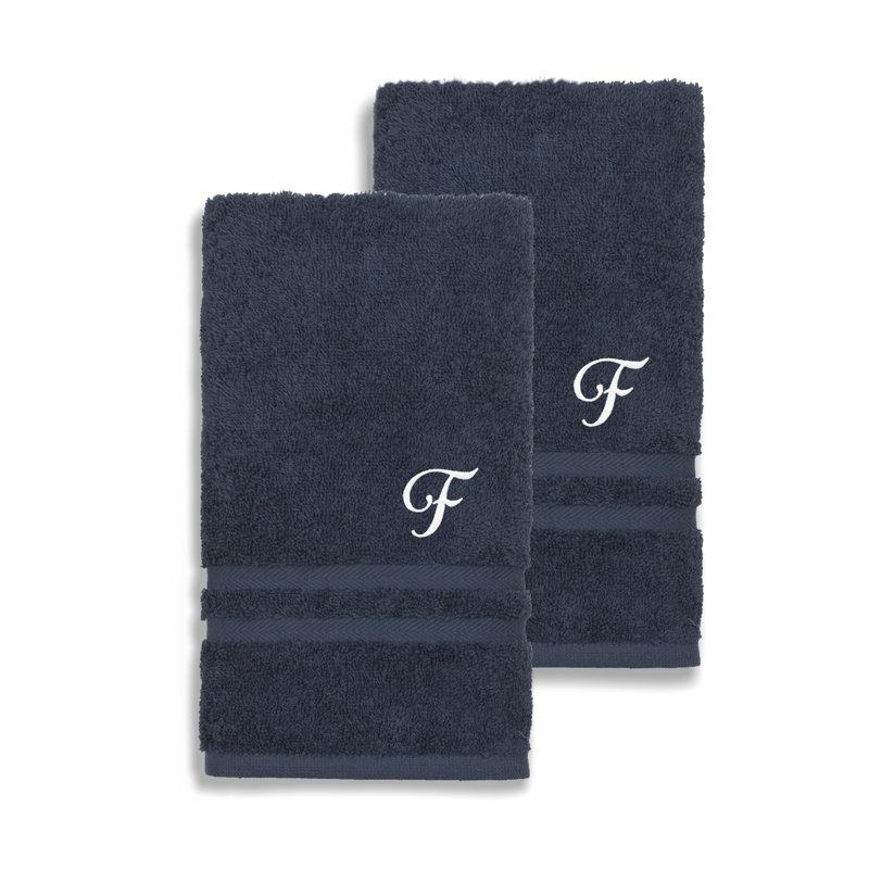 Denzi 100% Cotton Hand Towel, F, Twilight Blue