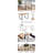 Rustic Industrial Rectangular Wood Dining Table-1998767393-1998767395