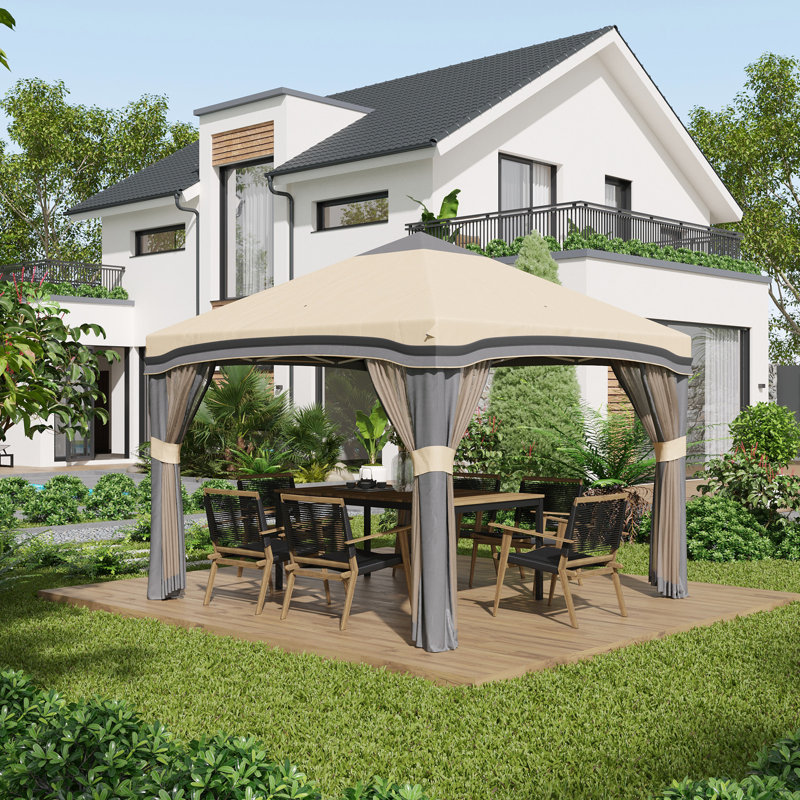 Auvent escamotable 10 pi x 10 pi pour sports de plein air