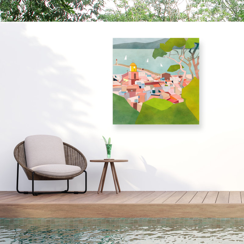 Ana Rut Bre Saint Tropez Kopie2 Outdoor  Canvas, H 14 po x l 14 po