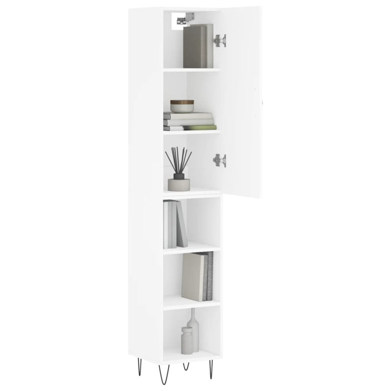 34.5cm Sideboard, White