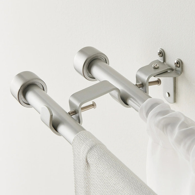 Double Rod Universal Brackets, Nickel