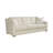 Leah 99" Sofa in High Performance Asbury Oatmeal Fabric