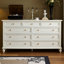 Buffet décoratif blanc en bois massif-829337814