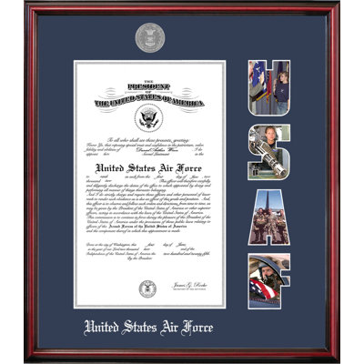 Air Force Certificate Petite Picture Frame