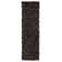 Leather Shag Handwoven Leather Solid Color Rug