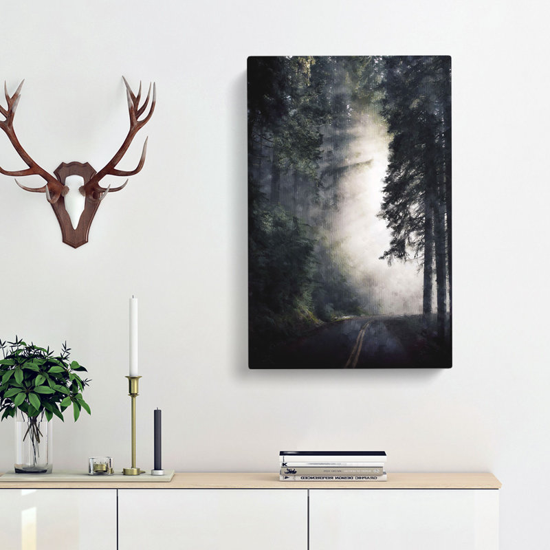 Forest Light - Wrapped Canvas, 76cm H x 50cm W x 3cm D