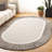 107 Hand Tufted Wool/Viscose/Cotton Striped Rug in Gray/Black-1867676137