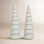 2-Piece Glazed Ceramic Tabletop Tree Set