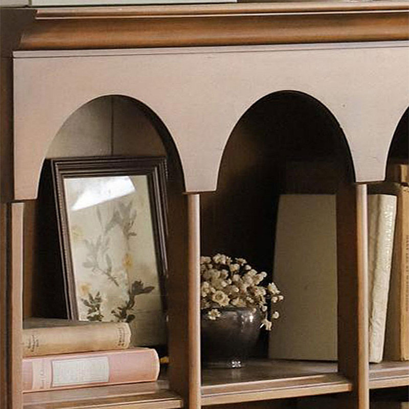 Retro and Simple Floor-standing Bookcase