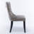 Tufted Solid Wood Velvet Upholstered Dining Chair-883621097