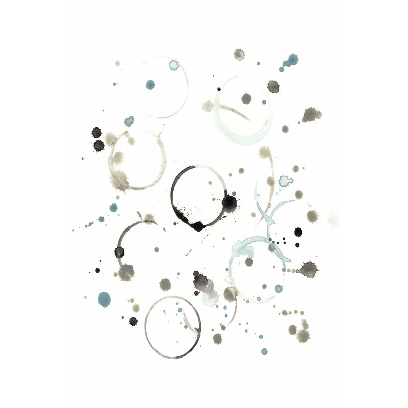 Liquid Orbit I - Wrapped Canvas Print, 46cm H x 30cm W