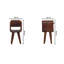 Gelsomina 20cm W Solid Wood Bedside Table-757026223