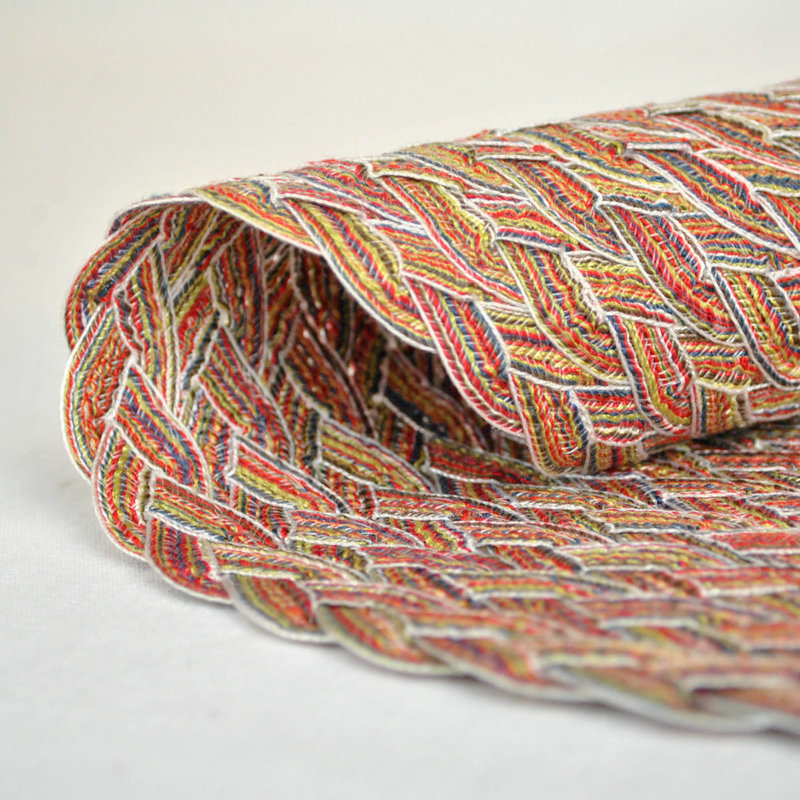 Ensemble de napperon 6 pièces bindy, Rouge écarlate