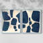 Impression encadrée bleue I-Premium - prêt à accrocher - aucun clou requis - aucun clou requis-108020471-108020475