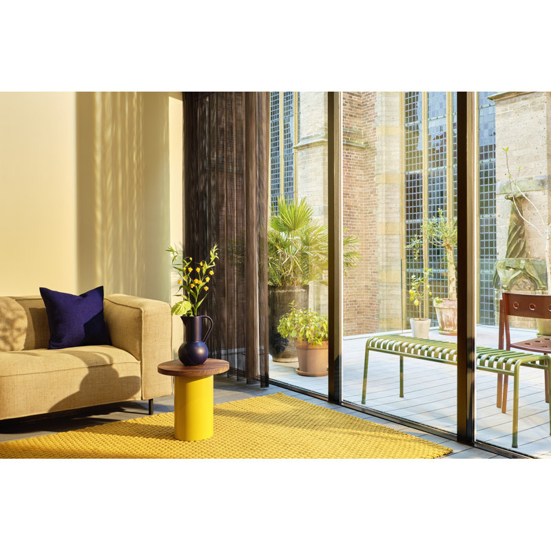 Lace Area Rug in Mustard, Rectangle 8'2" x 11'6"