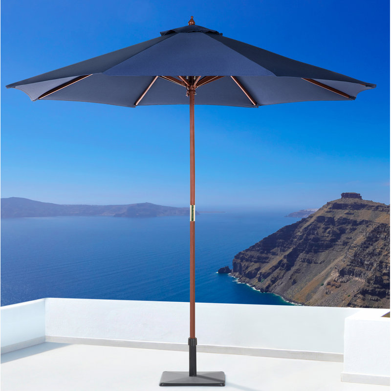 Amplas 270cm Market Parasol, Dark Blue