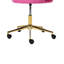 17 Stories Velvet Office Chair-204740922