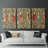 WM Morris Homage  Series  CC  -Premium Gallery Wrapped Canvas Set -Ready to Hang-769392536