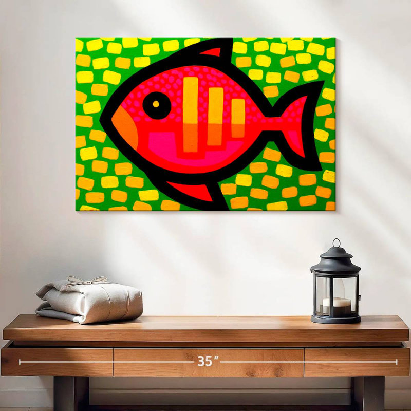 Gros poisson, H 16 po x l 24 po