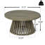 Round Solid Wood Outdoor Coffee Table , 31.5 " W 31.5 " D-125119882