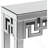 Silver Console Table With Mirrored Finished
