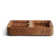 Square One Wood Stackable Desk Organizer