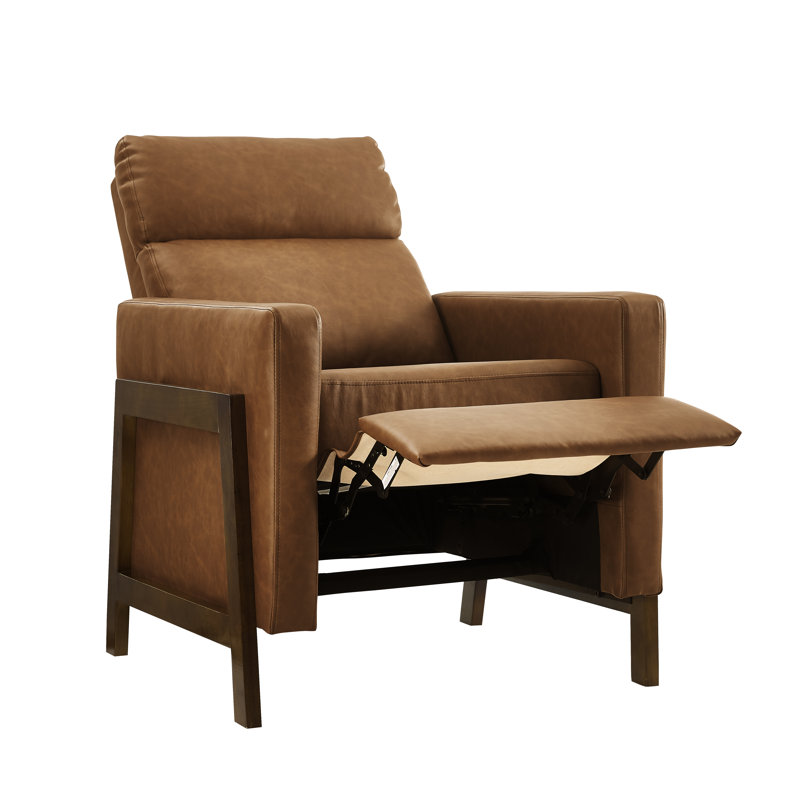 Fauteuil inclinable manuel Parley, Brun