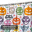 Rideau de douche Halloween à tête de personnage orange avec 12 crochets-129034767