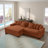 111" Luxury Sectional Couch-222097092
