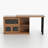 Multifunctional Expandable Sideboard - Convertible Dining Table, Walnut Color, For Living & Dining Room