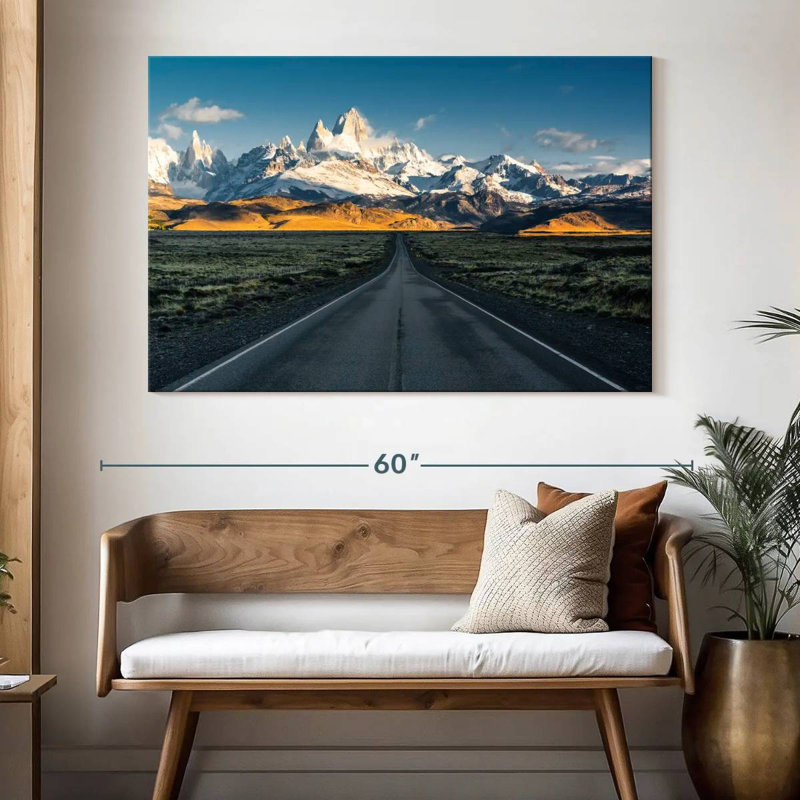 Alvord Road to El Chalten, H 34 po x l 51 po