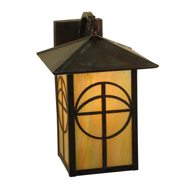 Seneca 1 - Light Outdoor Wall Lantern, 13" H x 9" W x 12" D