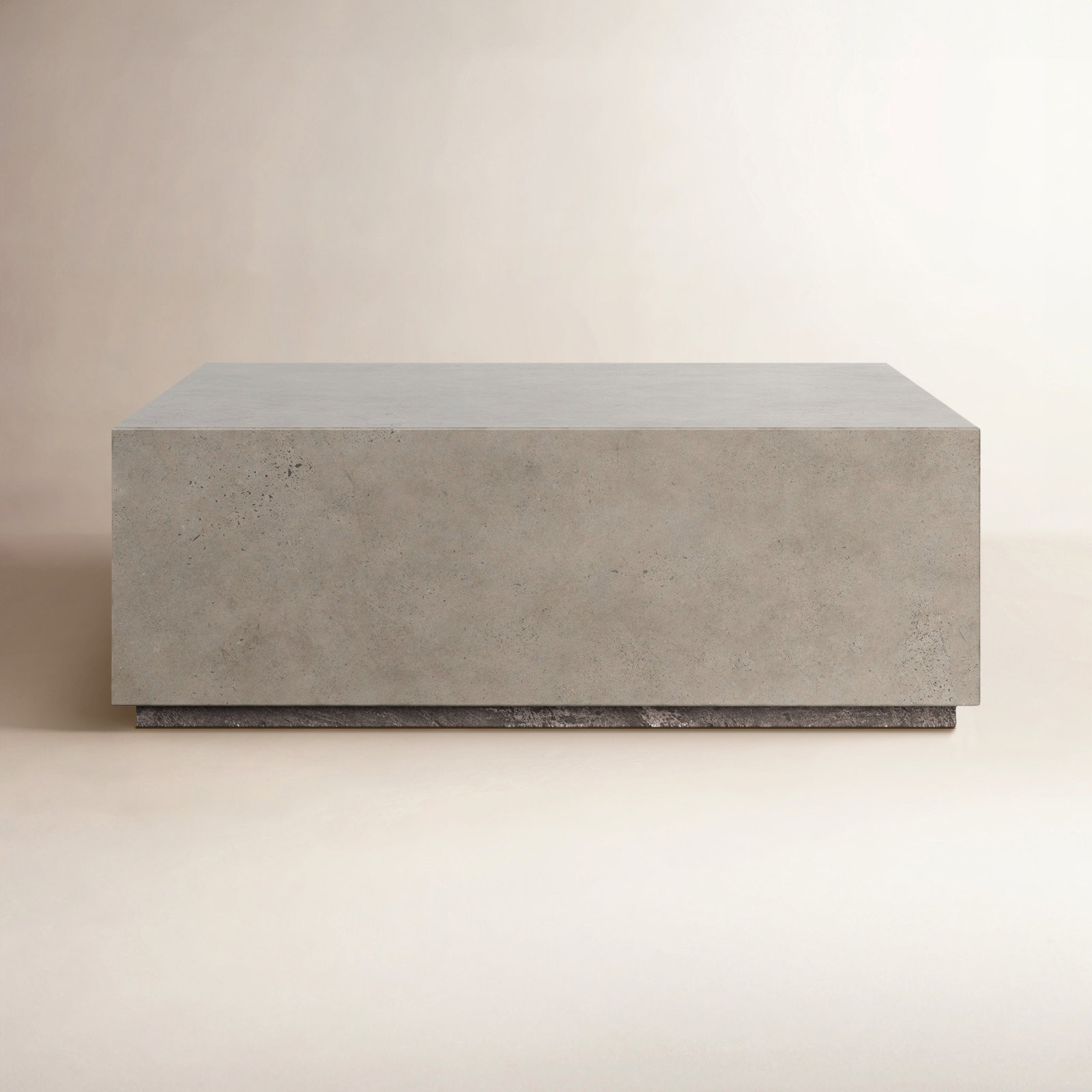 Kareen Square Coffee Table, Dark Gray, 16.5" H x 47.25" W x 47.25" D