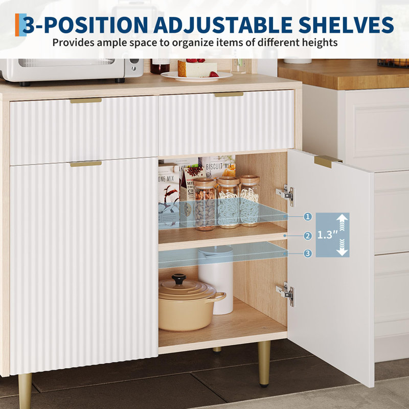 123cm Kitchen Pantry